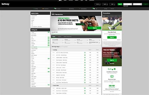 betway ufc|mma betting online.